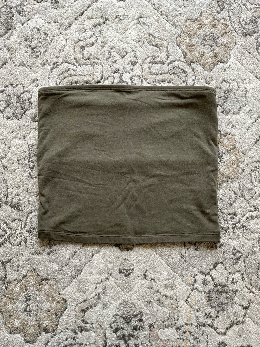 Old Navy Olive Tube Crop Top